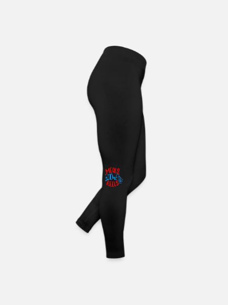 Meals on Reels - Women’s Jersey Leggings - black - Right