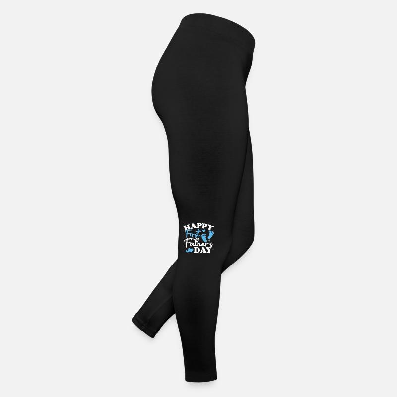 Happy First Father's Day Women’s Jersey Leggings