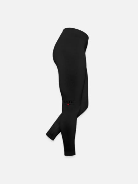 Greece 2024 Heart Journey - Women’s Jersey Leggings - black - Right