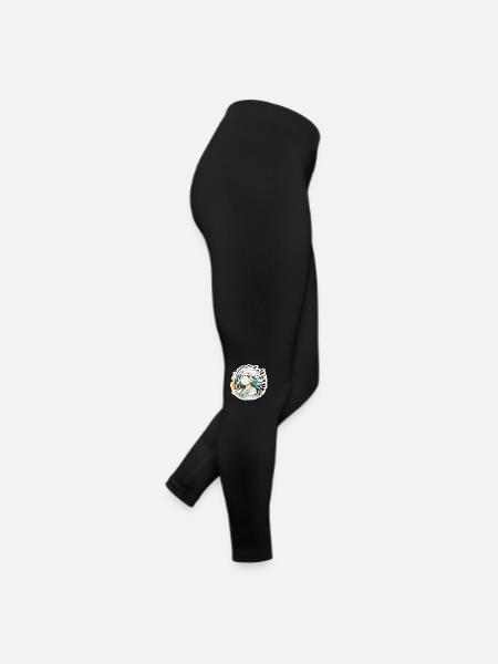 Anime / Comic / Japanisch / Zeichentrick / Cartoon - Frauen Jersey Leggings - Schwarz - Rechts
