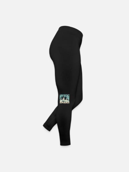 Tre Cime Lavaredo Dolomiti Three Peaks Dolomites - Women’s Jersey Leggings - black - Right