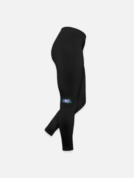 Insane - Frauen Jersey Leggings - Schwarz - Rechts