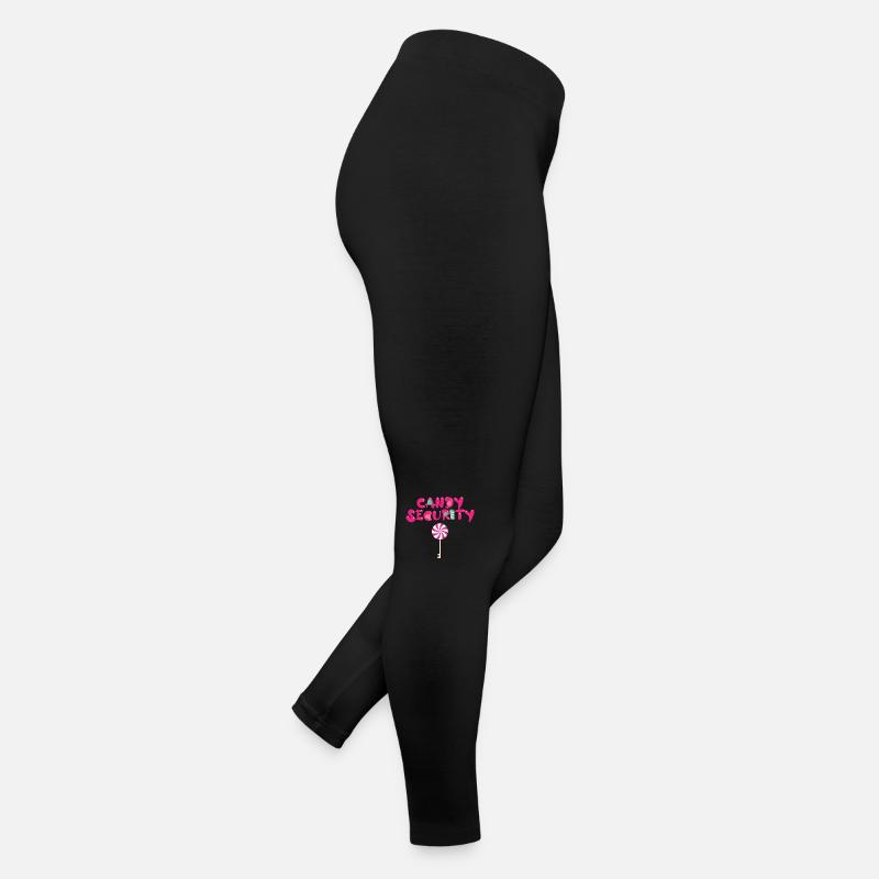 Candy Security Maman Papa Costume d’anniversaire assorti Legging en jersey Femme
