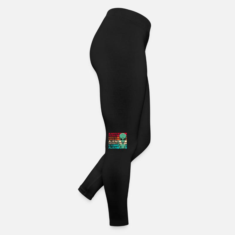 Alien drôle de dicton Legging en jersey Femme