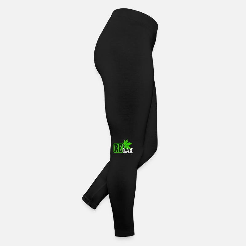 Cannabis Marijuana Weed Fumer Legging en jersey Femme
