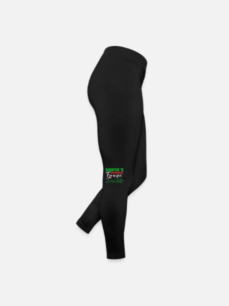 L’idée de cadeau du médecin légiste préféré du Père Noël - Legging en jersey Femme - noir - Droite
