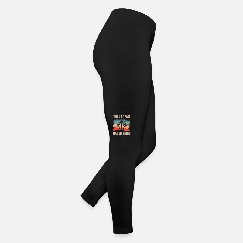 La légende est retraité, retraité, retraité Legging en jersey Femme