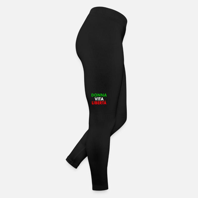 FRAU LEBEN FREIHEIT Frauen Jersey Leggings