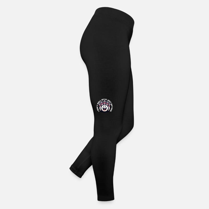 JE NE ROULE PAS AVEC N’IMPORTE QUI Legging en jersey Femme