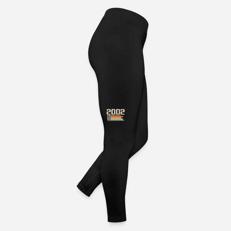 2002 Vintage - Retro 2002 Cadeau Anniversaire 2002 Legging en jersey Femme
