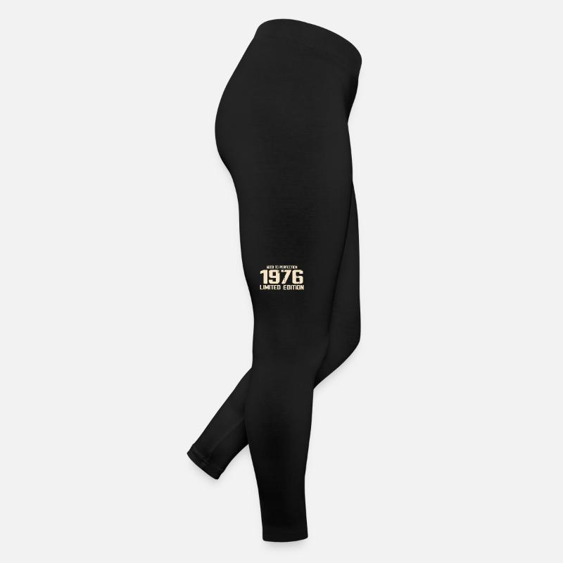 1976 Limited edition 1976 Geburtstag 1976 Retro Frauen Jersey Leggings
