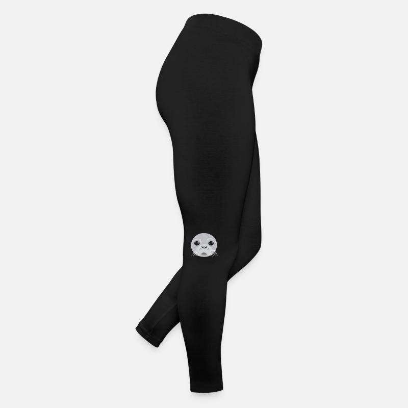 Magnifique visage de bébé phoque Legging en jersey Femme