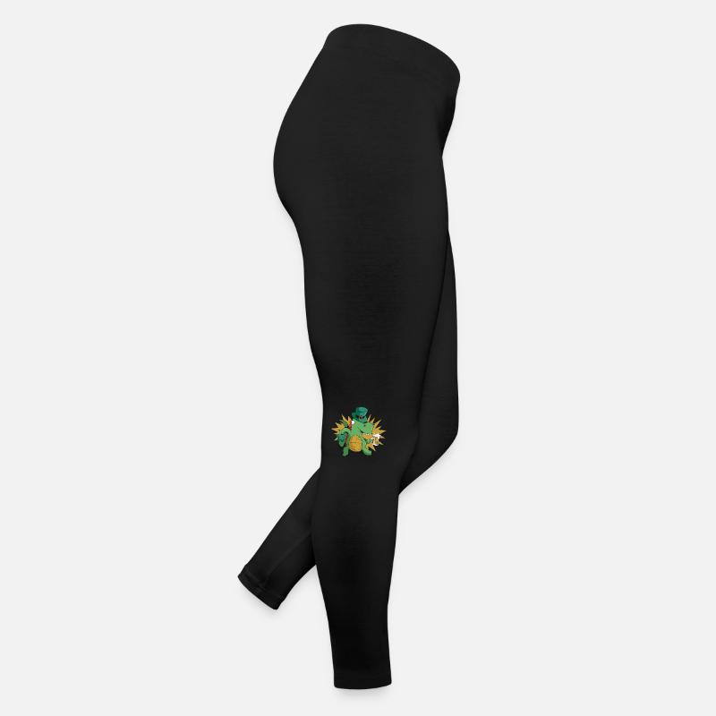 Dinosaure de Saint-Patrick Legging en jersey Femme