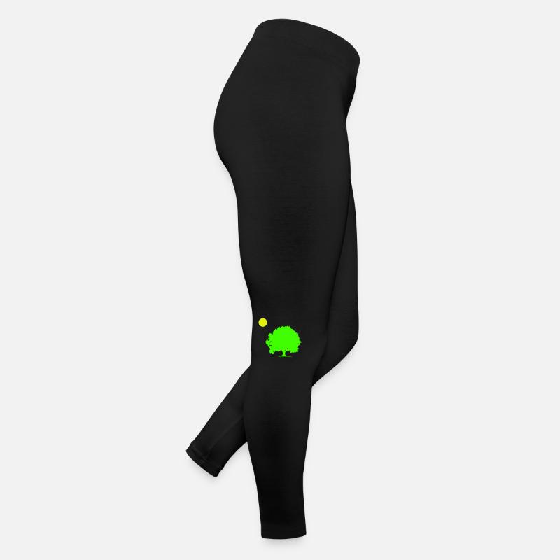 baum sonne Frauen Jersey Leggings