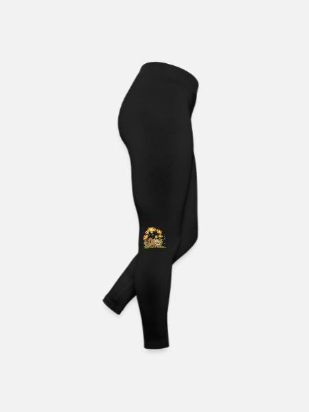 Cat - Women’s Jersey Leggings - black - Right