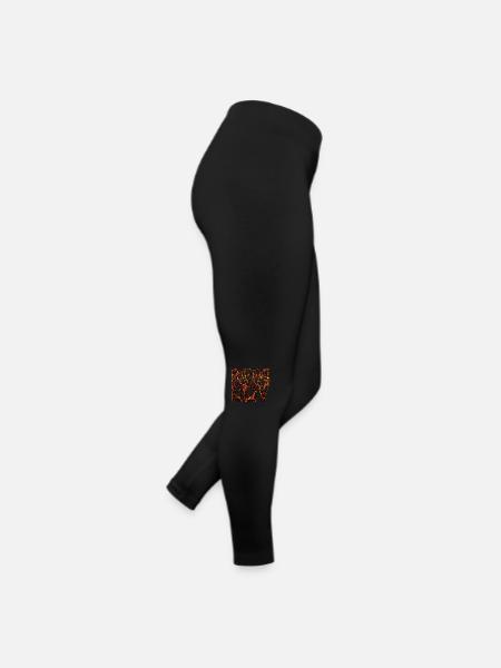 balkan croatia bosnia serbia juge exyu boy boys - Women’s Jersey Leggings - black - Right