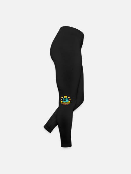 Machine à coudre d’artisanat de chuchoteur de tissu - Legging en jersey Femme - noir - Droite