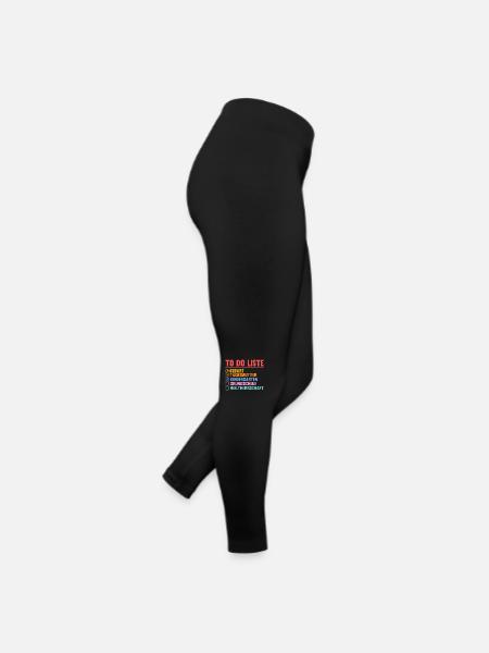 Erste Klasse Einschulung Erstklässler Schulkind - Frauen Jersey Leggings - Schwarz - Rechts
