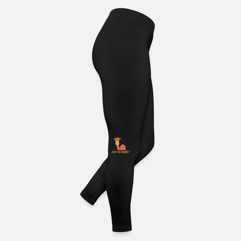kamel schwäbisch - Frauen Jersey Leggings - Schwarz