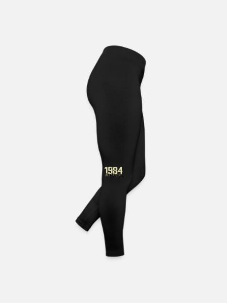 Original 1984 Rétro 1984 Cadeau d’anniversaire 1984 - Legging en jersey Femme - noir - Droite
