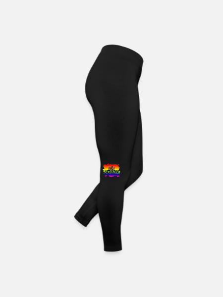 Stop AfD contre la droite, la démocratie, la diversité, la gauche - Legging en jersey Femme - noir - Droite