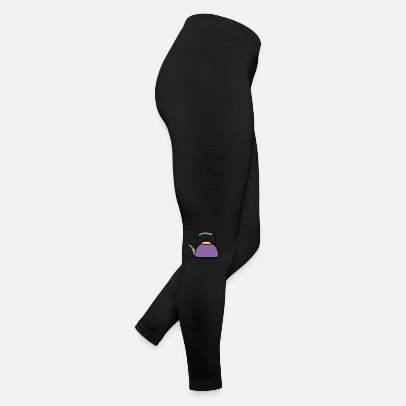 Wasserkocher in bunt Frauen Jersey Leggings