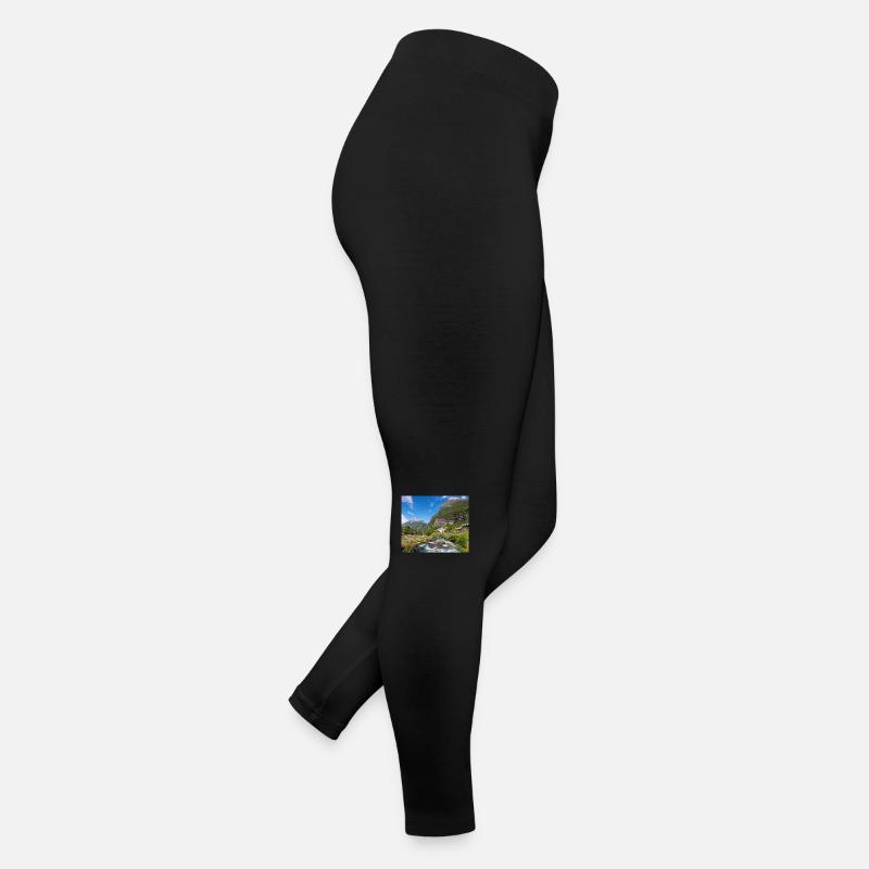 Geiranger panorama Storseterfossen Norway Women’s Jersey Leggings
