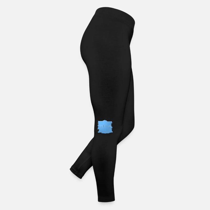 Bleu glace Legging en jersey Femme