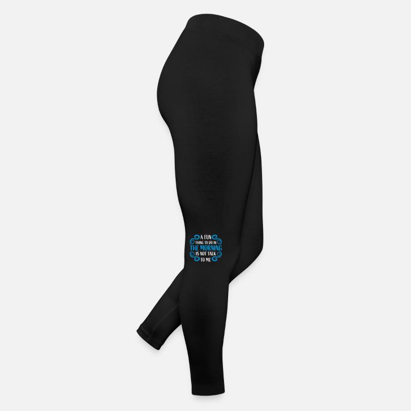 not talk to me Frauen Jersey Leggings