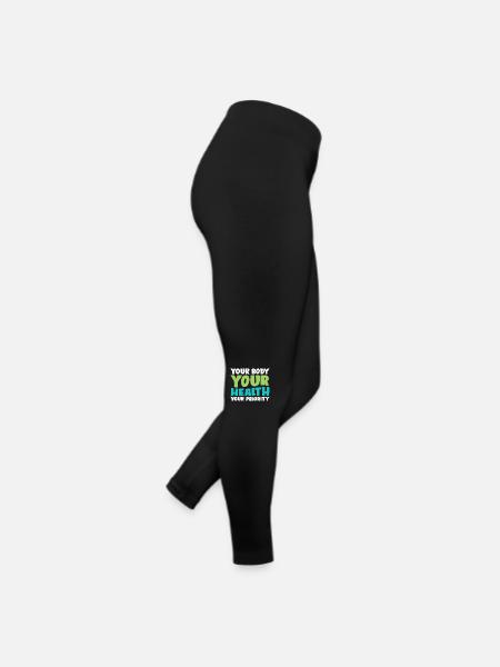 Your Body - Women’s Jersey Leggings - black - Right