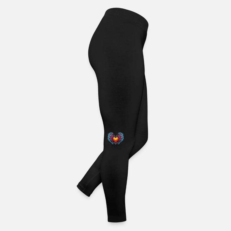 Ailes de cœur Legging en jersey Femme