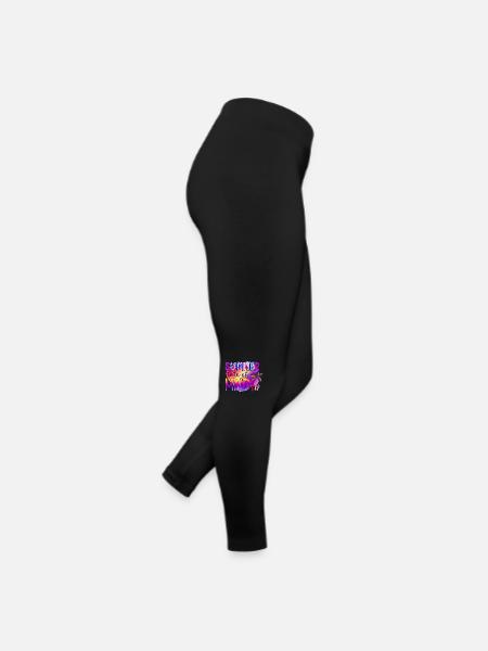 Été surf croatie plage paradis ambiance de fête États-Unis - Legging en jersey Femme - noir - Droite