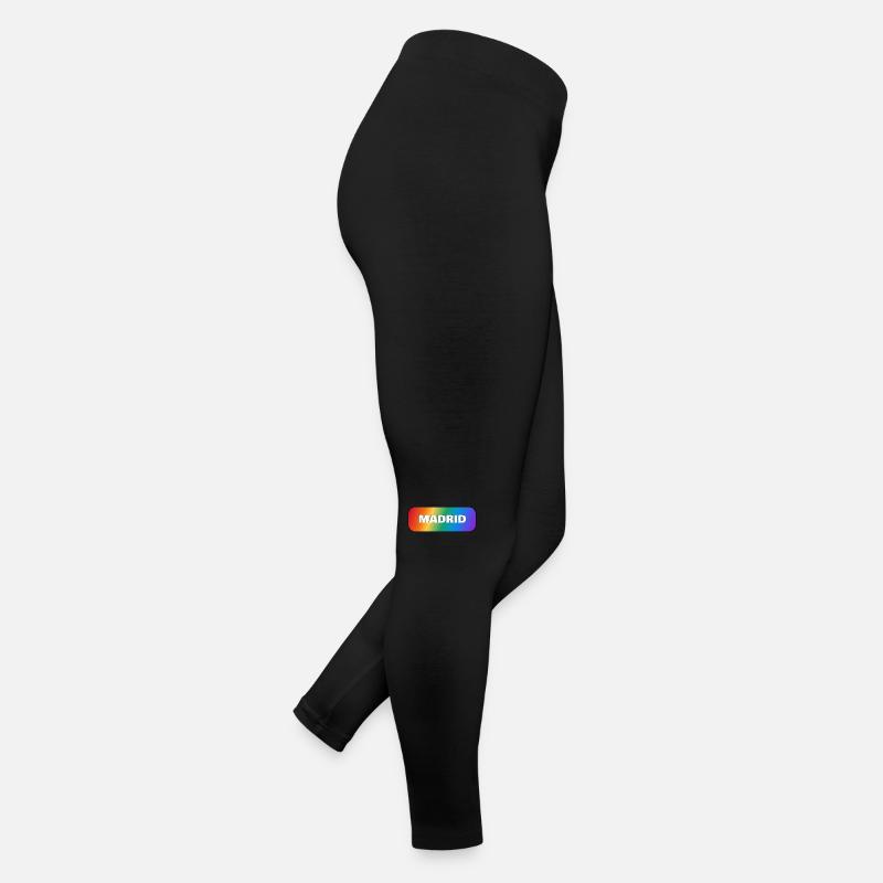 Gay Pride Madrid Spanien LGBTQ Frauen Jersey Leggings