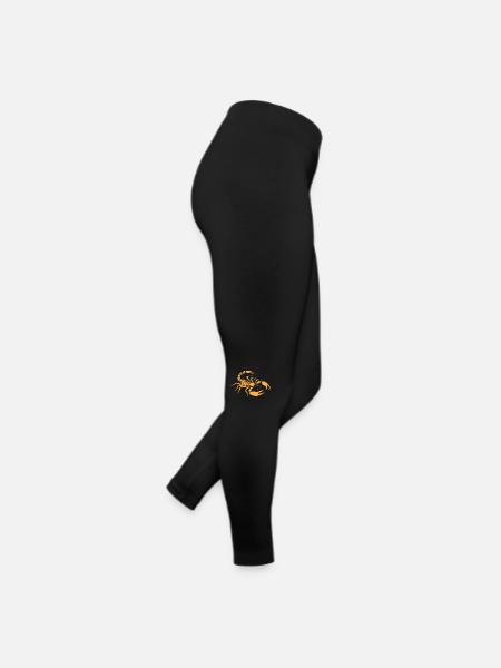 scorpion - Women’s Jersey Leggings - black - Right