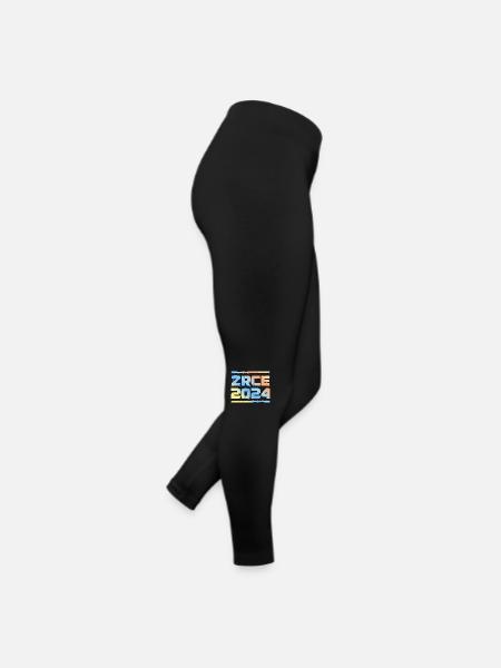 Zrce 2024 Bunt - Frauen Jersey Leggings - Schwarz - Rechts