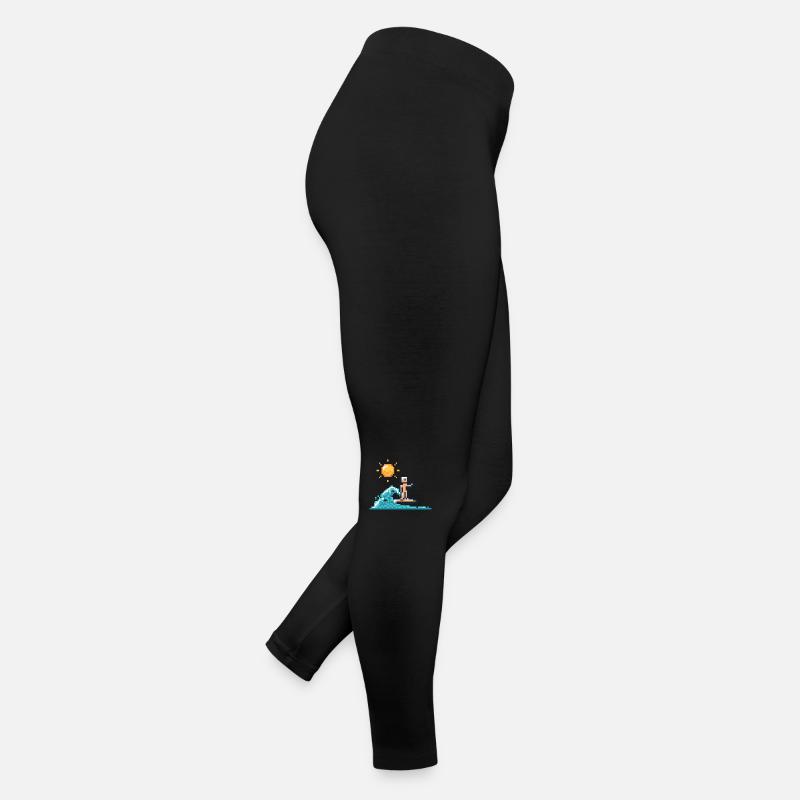 Pixel Surfer Legging en jersey Femme