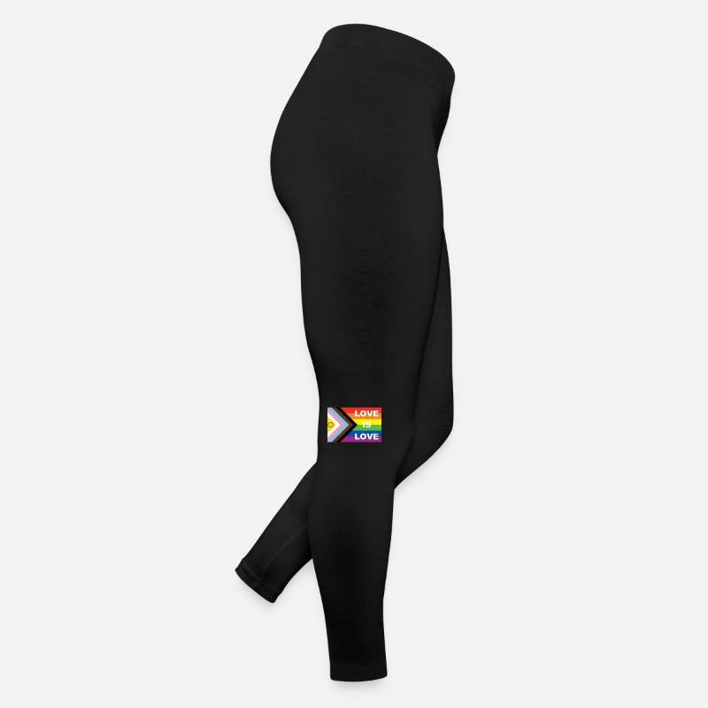 LOVE IS LOVE Frauen Jersey Leggings