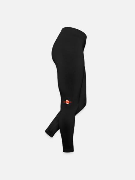 Plage Palmiers Mer - Legging en jersey Femme - noir - Droite