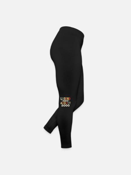 Août 2000 Anniversaire Août 2000 - Août 2000 - Legging en jersey Femme - noir - Droite