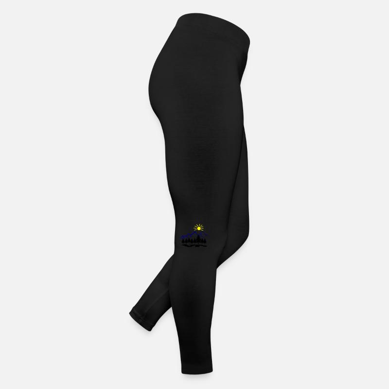 natur berge Frauen Jersey Leggings
