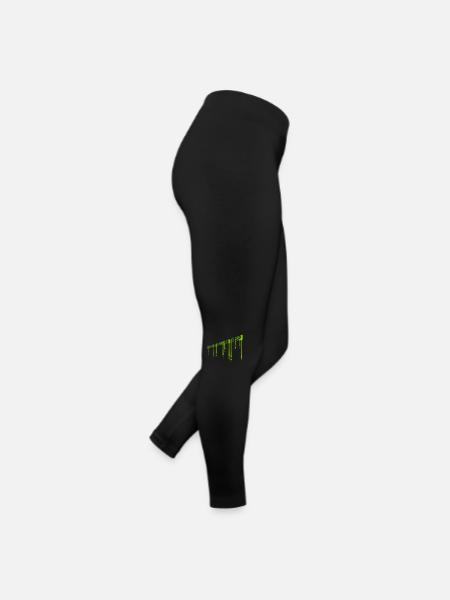 Je me suis rasé les couilles - Legging en jersey Femme - noir - Droite