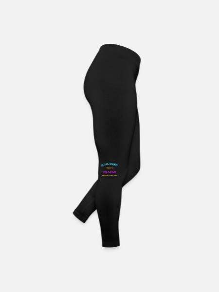 Essen, Schlafen, Spazierengehen, Beagle - Frauen Jersey Leggings - Schwarz - Rechts