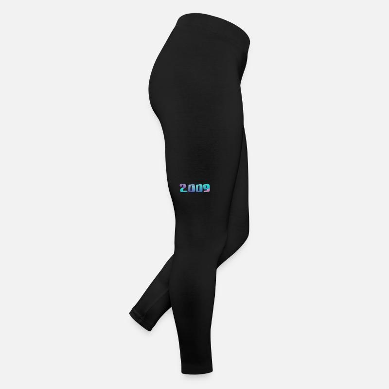 Birthday Gift 2009 Vintage 2009 Retro 2009 Women’s Jersey Leggings
