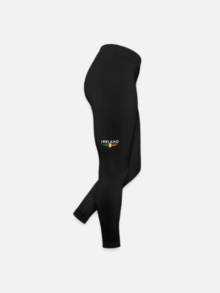 I Love Ireland Elegance Style Design T-Shirt - Legging en jersey Femme - noir - Droite