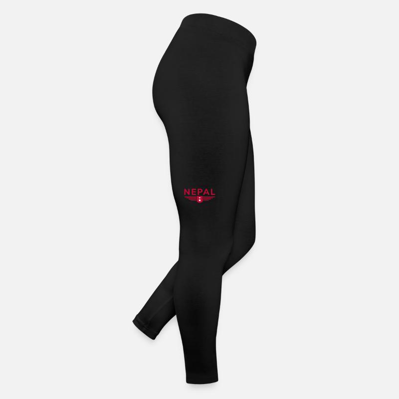 Nepal Design – Himalaya Abenteuer Frauen Jersey Leggings