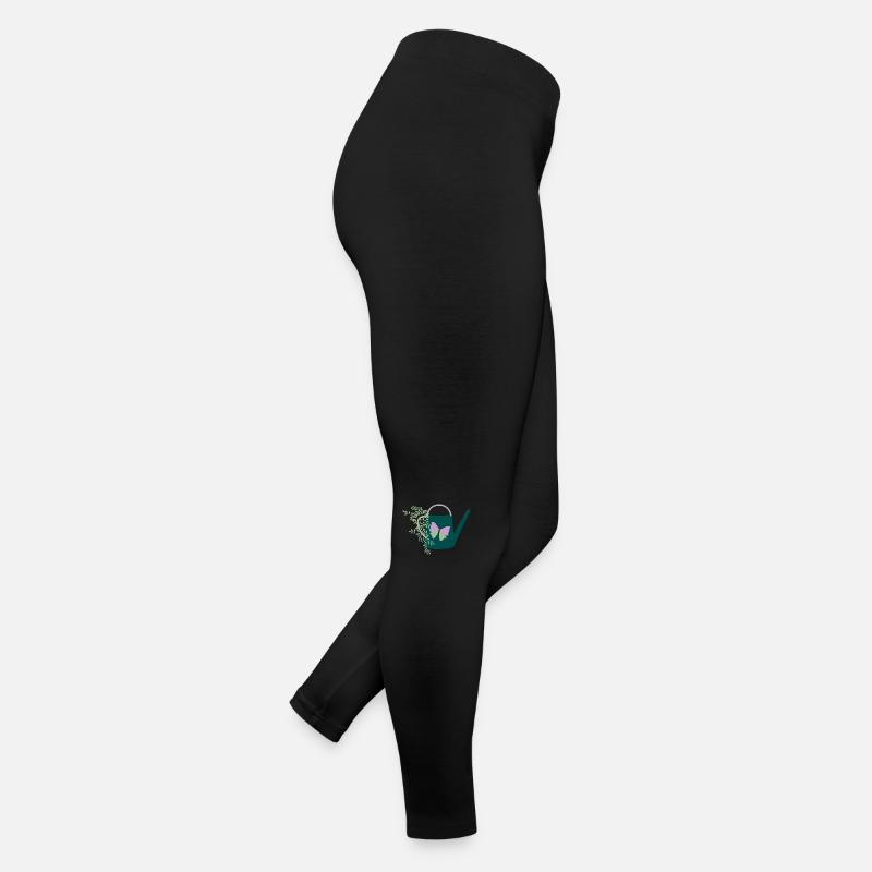 Schmetterlingsgarten Frauen Jersey Leggings