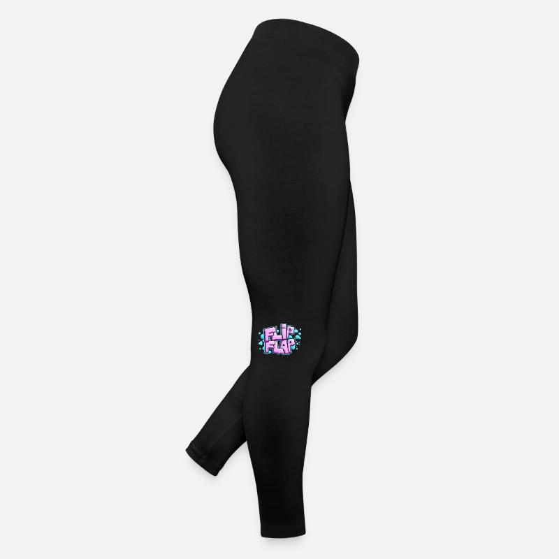 Klappklappe Frauen Jersey Leggings