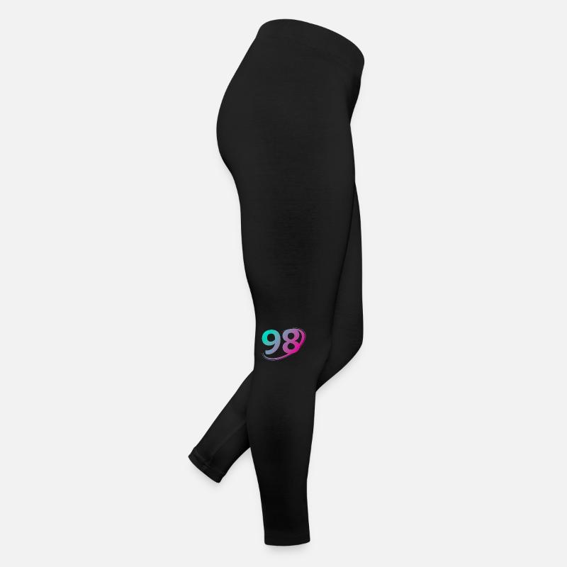 Number 98 multicolor Women’s Jersey Leggings