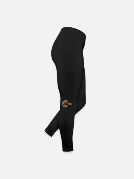 For Nino - Women’s Jersey Leggings - black - Right