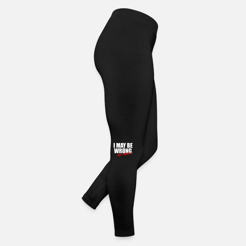 Je peux me tromper mais j’en doute Legging en jersey Femme